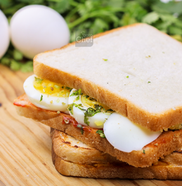 Boiled Egg Sandwich Recipe